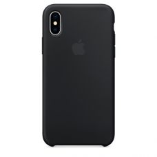 Чехол для iPhone Apple iPhone X Silicone Case Black
